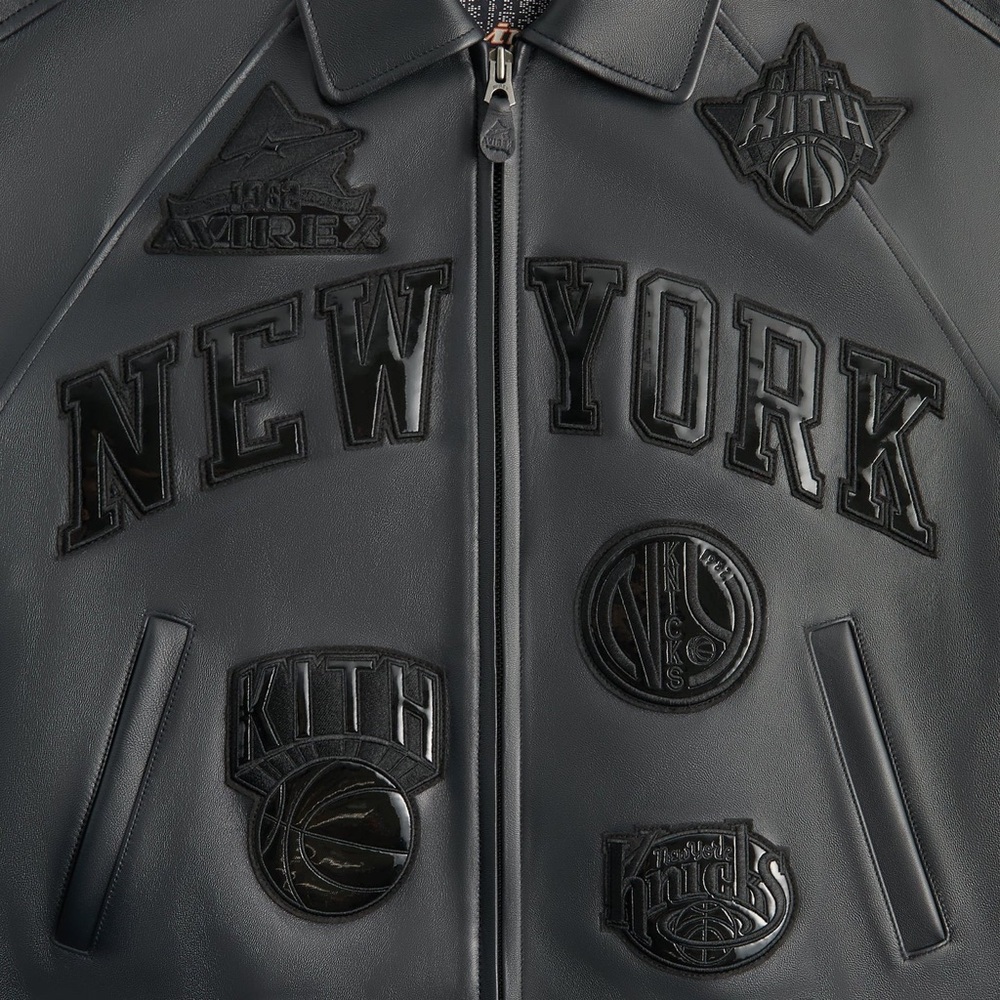 Kith & AVIREX for the New York Knicks Madison Square Garden Icon Jacket Sz Large - Picture 5 of 16